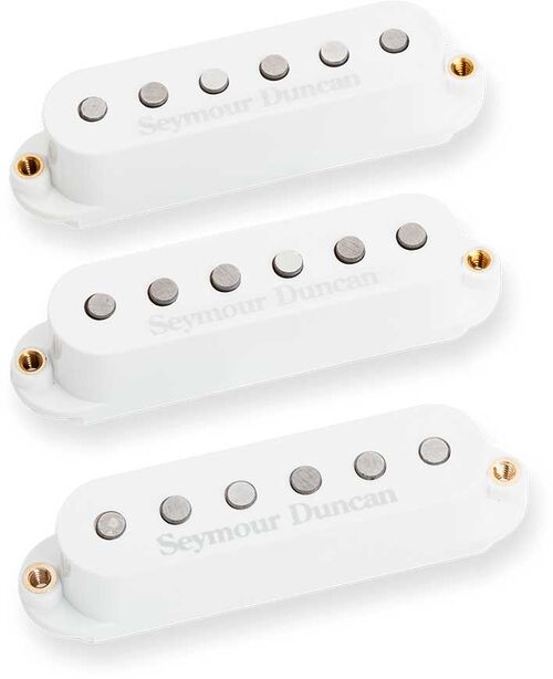 Pastilla Humbucker Set Stks4 White Cover Seymour Duncan