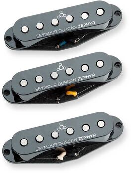 Pastilla Humbucker Zsl1s Zephyr Silver Strat Set Blk Seymour Duncan
