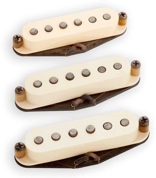 Pastilla Humbucker Set, Antiquity For Strat Texas Hot Seymour Duncan