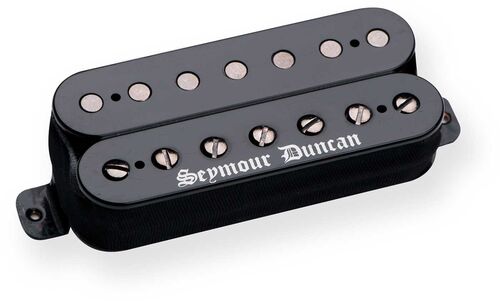 Pastilla Humbucker Black Winter Bridge 7strg Seymour Duncan