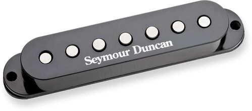 Pastilla Humbucker Ssl5 Custom Staggered Blk 7str Seymour Duncan