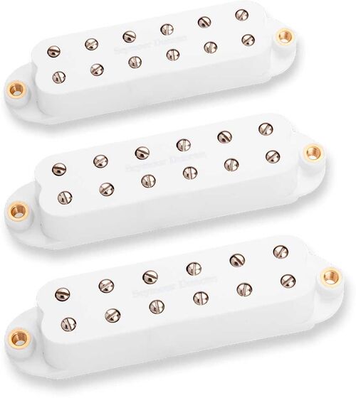 Pastilla Humbucker Set, Little '59, Strat White Seymour Duncan