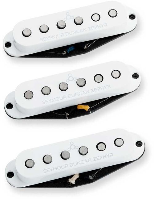 Pastilla Humbucker Zsl1s Zephyr Silver Strat Set Wht Seymour Duncan