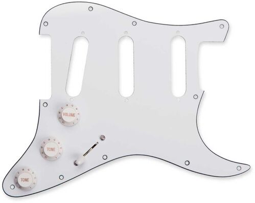 Repuesto de Guitarra / Bajo Pickgrd Assy,Byop, Wht Seymour Duncan