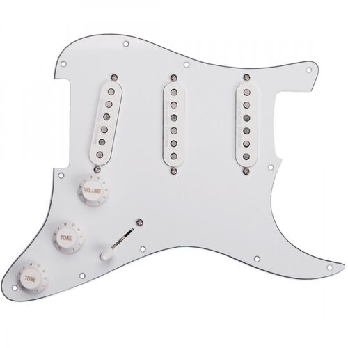 Repuesto de Guitarra / Bajo Pickgrd Assy,Classic,White Seymour Duncan