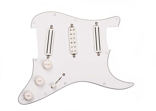 Repuesto de Guitarra / Bajo Pickgrd Assy, Dave Murray, White Seymour Duncan