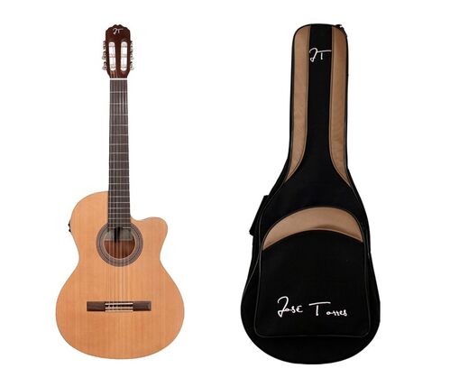 Pack de Guitarra Clsica Jtc-5sce + Funda Jtb-10 Jose Torres