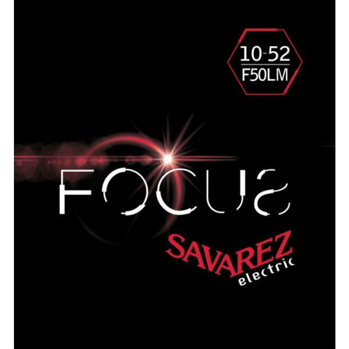 Juego Cuerdas Guitarra Elctrica Savarez Focus F50LM 010-052