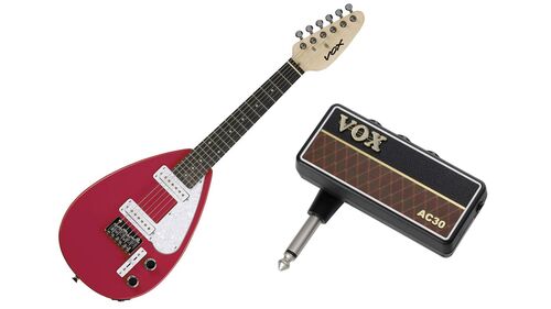 Guitarra Elctrica Escala Corta Pack Mk3 Mini Loud Red Vox