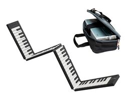 Set Teclado Controlador Midi-Usb Bundle Carry On Piano 88 Touch Black + Oqan Bag Carry On