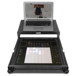 Funda para Equipo Dj U91091bl - Ultimate Flight Case Ableton Push 3 Black Plus (L) Udg