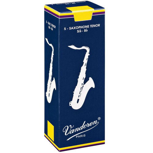 Caja de 5 Cañas Tradicionales Saxo Tenor 3 (SR223)