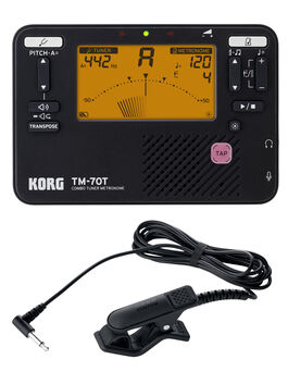 Afinador Cromático Korg Tm-70c Bk