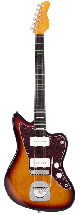 Guitarra Eléctrica Retro Sire Guitars J5 3tone Sunburst