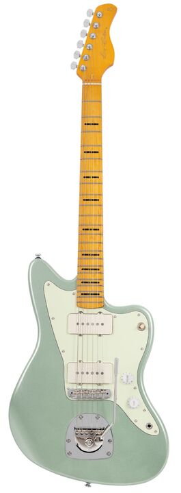 Guitarra Eléctrica Retro Sire Guitars J5 Surf Green Metallic