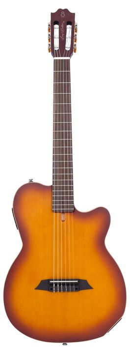 Guitarra Clásica con Previo Sire Guitars G5n Tobacco Sunburst Satin