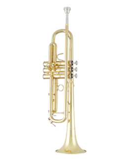 Trompeta Sib Bach BTR411 Pistones de Monel Lacada