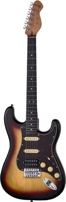 Guitarra Electrica con Usb/Midi Integrado Msc10 Mooer Pro Sunburst