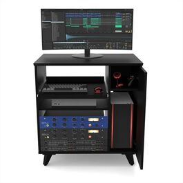 Estante Modular Reloop Glorious Side Rack Black