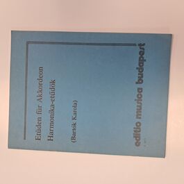 Etüden für Akkordeon Harmonika-etüdök