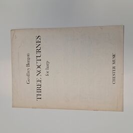 Three Nocturnes for harp