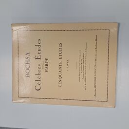 Célèbres études pour la Harpe 1º Livre