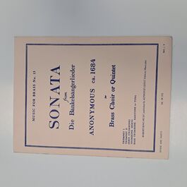 Sonata from Die Bänkelsängerlieder