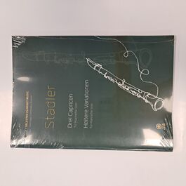 Drei Kapricen y Heitere Variationen for Clarinet Solo