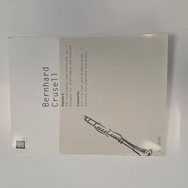 Concerto fro Clarinet and Orchestra Op. 1 Edition for clarinet and piano