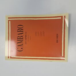 Gambero 21 Capricci per clarinetto