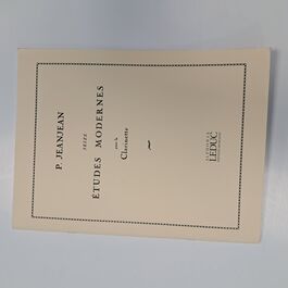 Seize Études Modernes pour la Clarinette