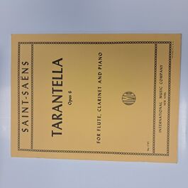 Tarantella Opus 6 for Flute, Clarinet and Piano