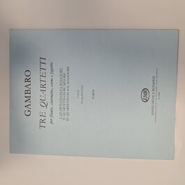 Tre Quartet 1 in Fa Maggiore Tre Quartet 1 in Fa Maggiore