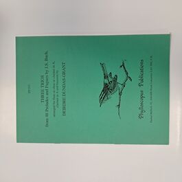 Three Trios from 48 Preludes and Fugues by J.S. Bach