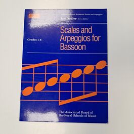 Scales and Arpegios for Basson Grades 1-8