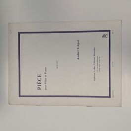 Pièce pour Flûte et Piano