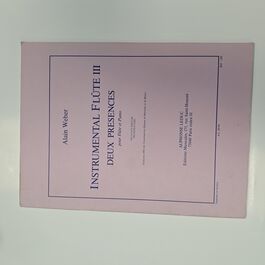 Instrumental Flûte III Deux Presences