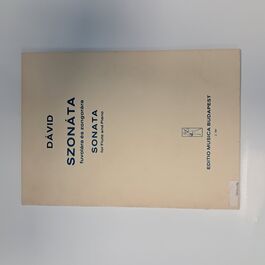 Sonata for Flute and Piano