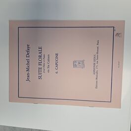 Suite Florale en Six Cahiers 6º Capucine