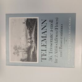 36. Triosonate a-moll für 2 Altblockflöten und Basso Continuo
