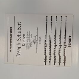 Konzert für Flöte und Orchester D major Opus 1 FTR 145