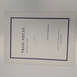 Trois Pièces pour Flûte et Piano