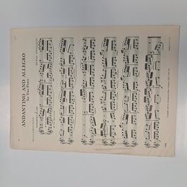 Andantino and Allegro for Two Flutes