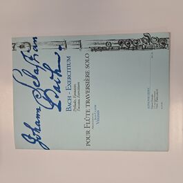 Bach Exercitium por Flûte Traversière Solo