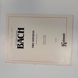 Two Sonatas for Flute and Piano in G Major and E Major