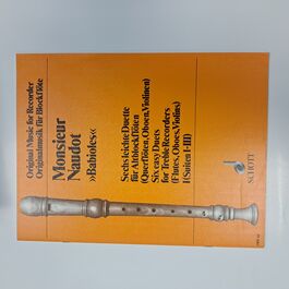 Babioles Six easy Duets for Treble Recorders I