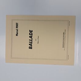 Ballade para Flauta de Marcel Poot