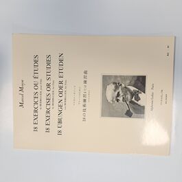 18 Exercices ou Études Flûte