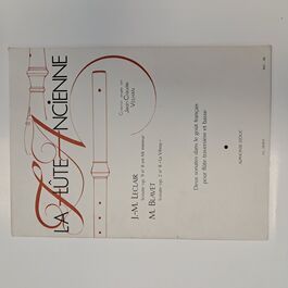 Deux Sonates: Sonate op. 9 de Leclair y Sonate Op. 2 de Blavet