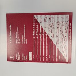 Six Sonatas for Flute and Harpsichord